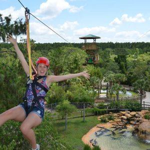 Gatorland Orlando: Screamin' Gator Zip Line